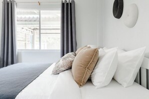 2 bedrooms, in-room safe, iron/ironing board, WiFi
