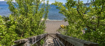 Tahoe Classic-Idyllische Tahoe Lakefront Cabin op het strand!