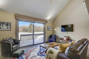 スマートテレビ、暖炉