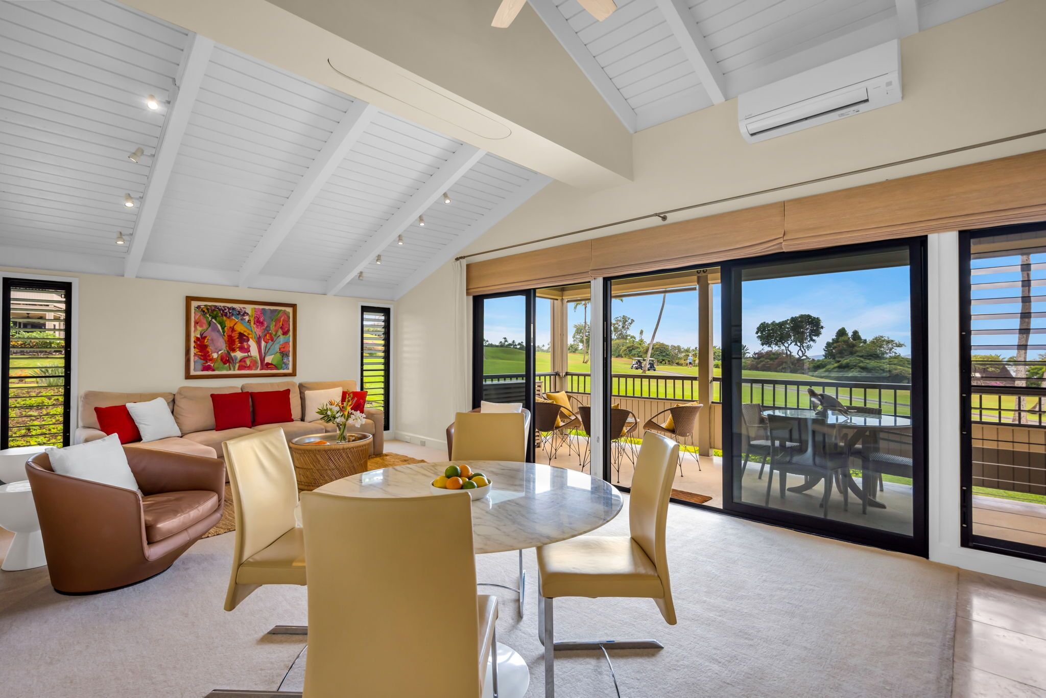 Smart TV, streaming services, stereo, printers