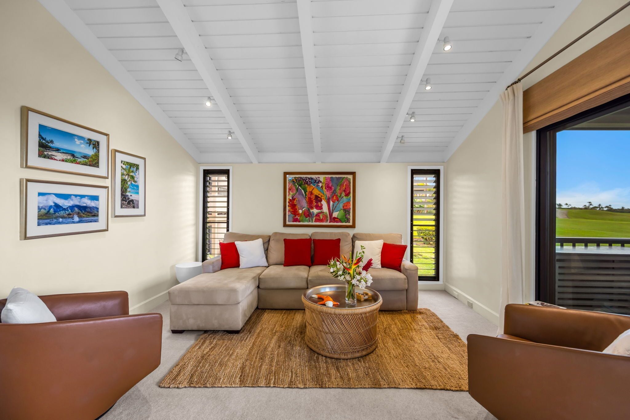 Smart TV, streaming services, stereo, printers