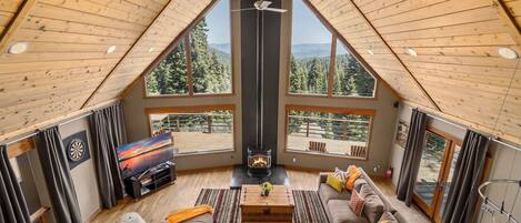 Älytelevisio, takka, videopelejä