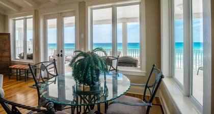 Gulf Front Home w/ Heated Pool, Large Covered Porches, Private Beach Access
