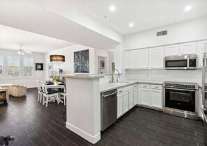 Fridge, microwave, oven, stovetop - WELL DRESSED GRAYHAWK CONDO! QUIET OPEN BRIGHT...Close to all the good stuff! (Scottsdale)