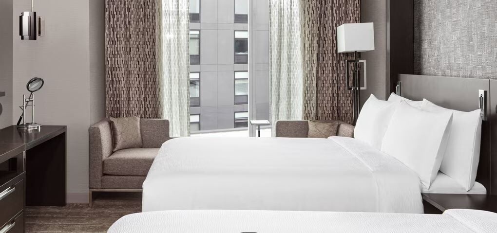 desk, laptop workspace, iron/ironing board, free cots/infant beds