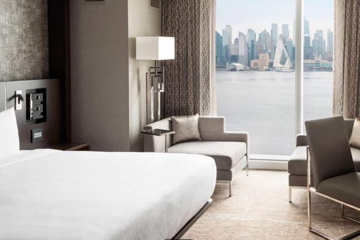 desk, laptop workspace, iron/ironing board, free cots/infant beds