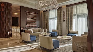 Sala de estar en el lobby