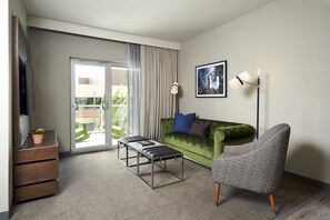 Premium bedding, down duvets, pillow-top beds, in-room safe