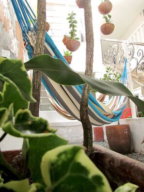 Terrace/patio - Hostal El Aguacate (Cali)