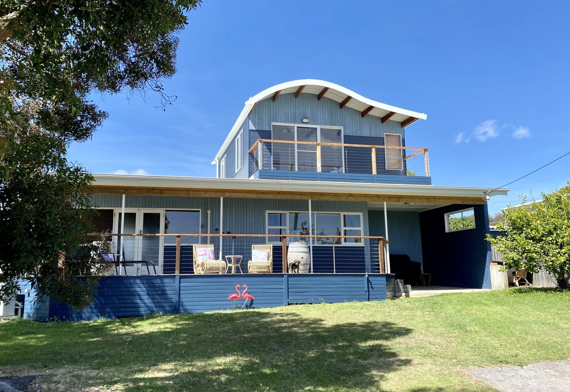 Conveniently located in central Bridport is this "Retro" beach house with...