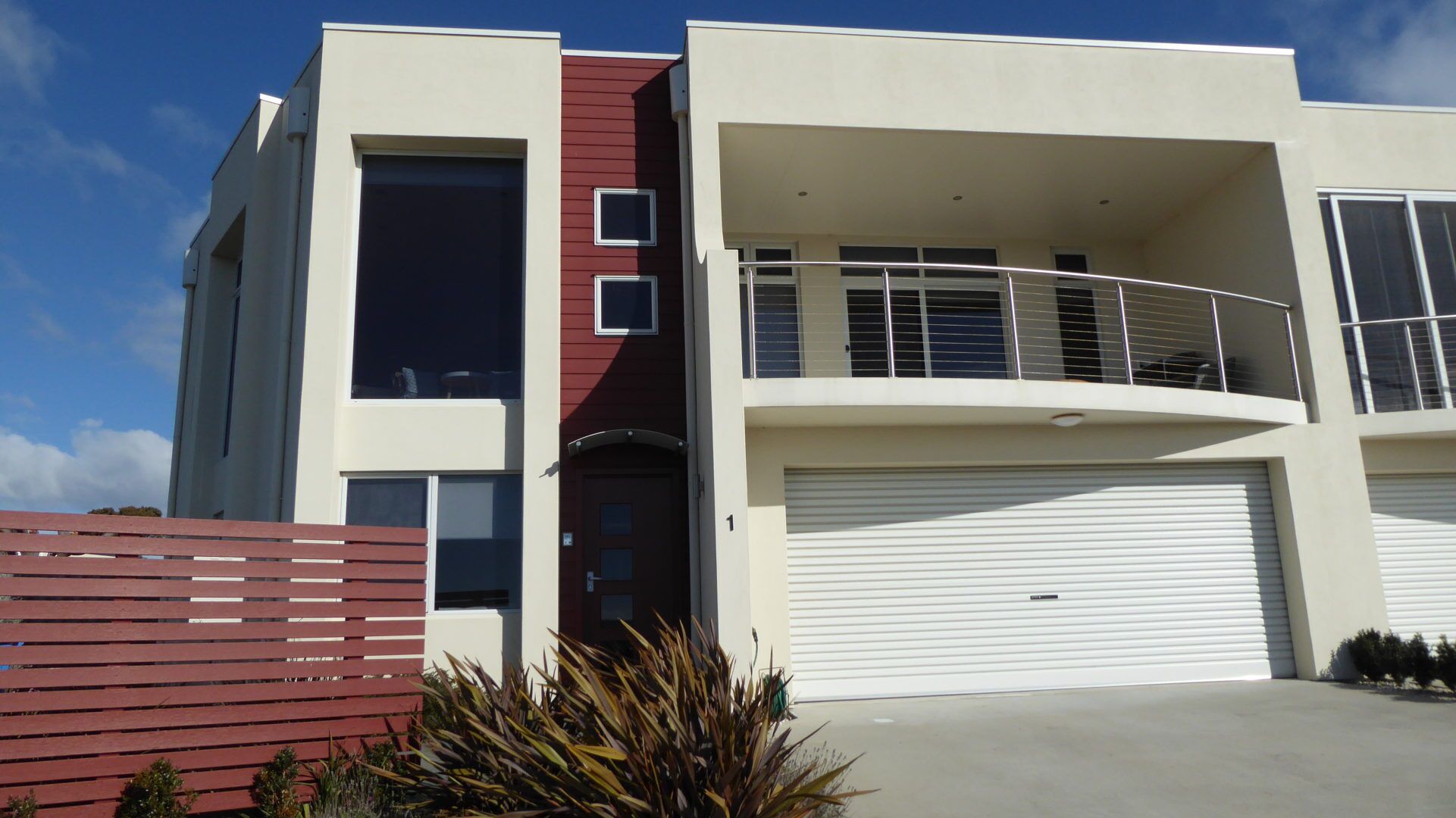 This stunning, split level town house is in the box seat at Bridport with...