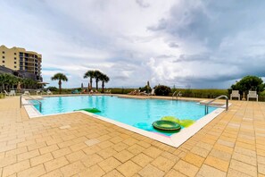 Condo, 2 Bedrooms, Private Pool, Beach View (Needle Rush Point #B22: Peace at the ) | Outdoor pool - Needle Rush Point Condos (Pensacola)