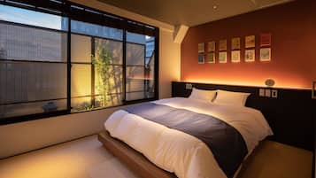 Suite with Semi-open-Air Bath, 90m2 | 3 bedrooms, free minibar, individually decorated, iron/ironing board