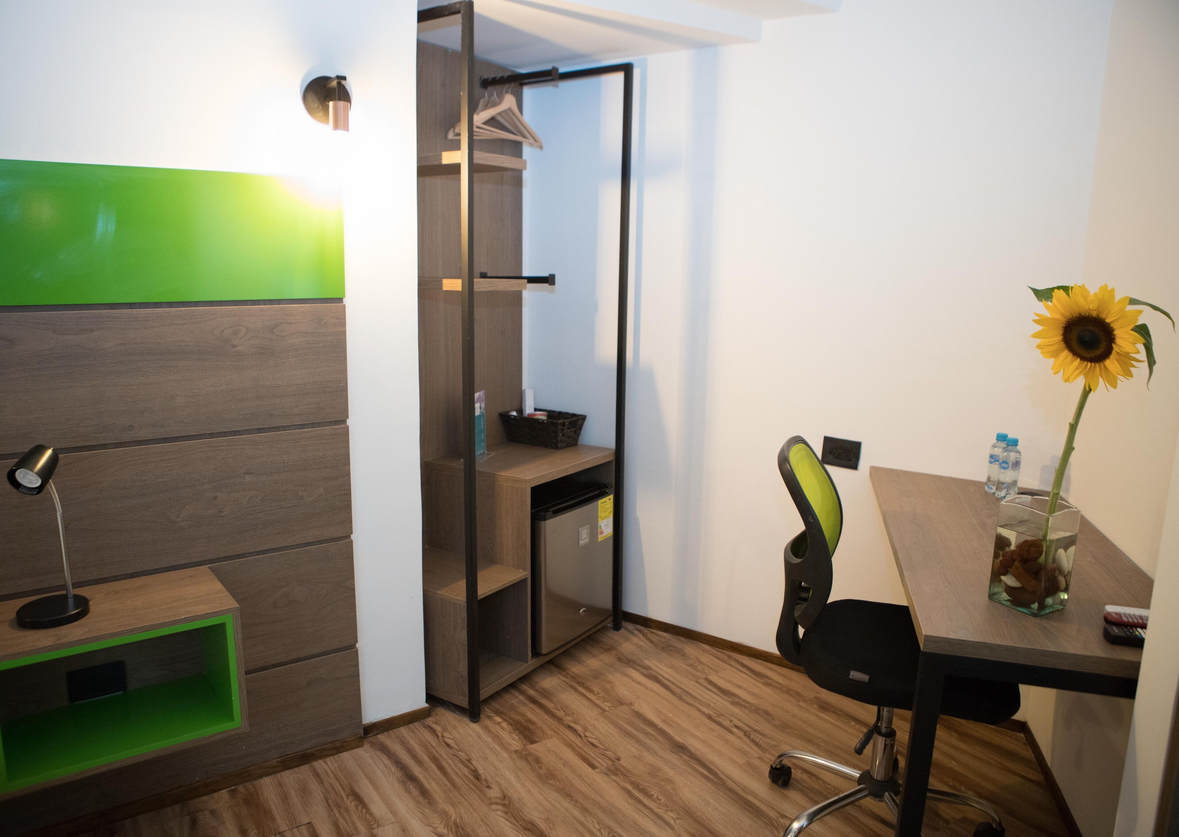 standard double room | premium bedding, minibar, in-room safe, desk