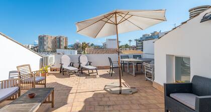 Ferienhaus "Can Marineta" im Hafen von Portixol in Palma Mit Solarium