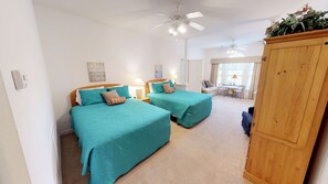 2 Schlafzimmer, Bügeleisen/Bügelbrett, kostenloses WLAN, Bettwäsche