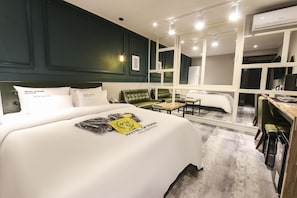 Deluxe-rum - 1 sovrum (Reserve breakfast before 10PM) | Gratis wi-fi