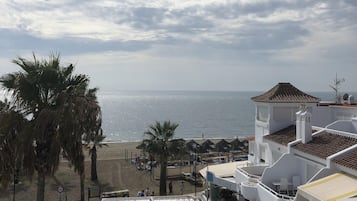 Beach nearby, sun-loungers