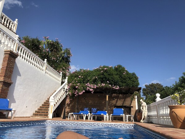 Una piscina riscaldata
