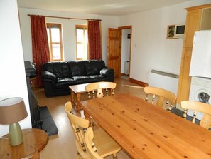 Fernseher, Kamin