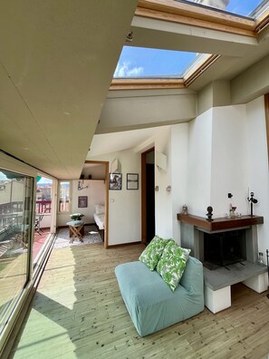 TV, DVD player, books, video library - Sette Santi Vintage Attic with panoramic terrace (Firenze)