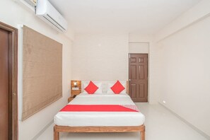 1 habitación, ropa de cama de alta calidad y sistema de insonorización 