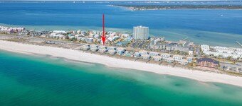 Gorgeous 4 bedroom/4 bath Gulf Front town home at Portside Villas #5!