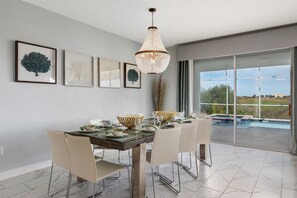 Dining - Ultimate Getaway with Pool & Hot Tub, Stunning Views & All the Best Amenities (champions gate)