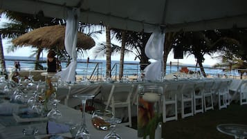 Área para banquetes al aire libre