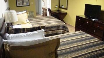 6 habitaciones, caja de seguridad en la habitación y escritorio