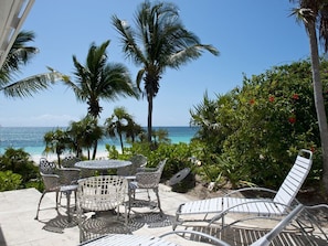 Patio with outdoor dining