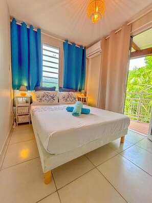 1 chambre, fer et planche à repasser, Wi-Fi gratuit, draps fournis