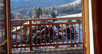 Landhaus Mitsche, apartment panoramic view in a quiet, sunny position