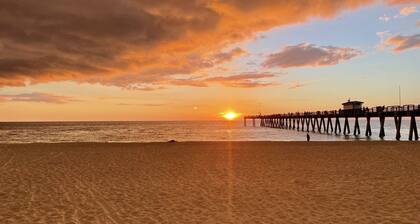 On the Island of Historical Venice, Enjoy this Desirable Location close to Beach