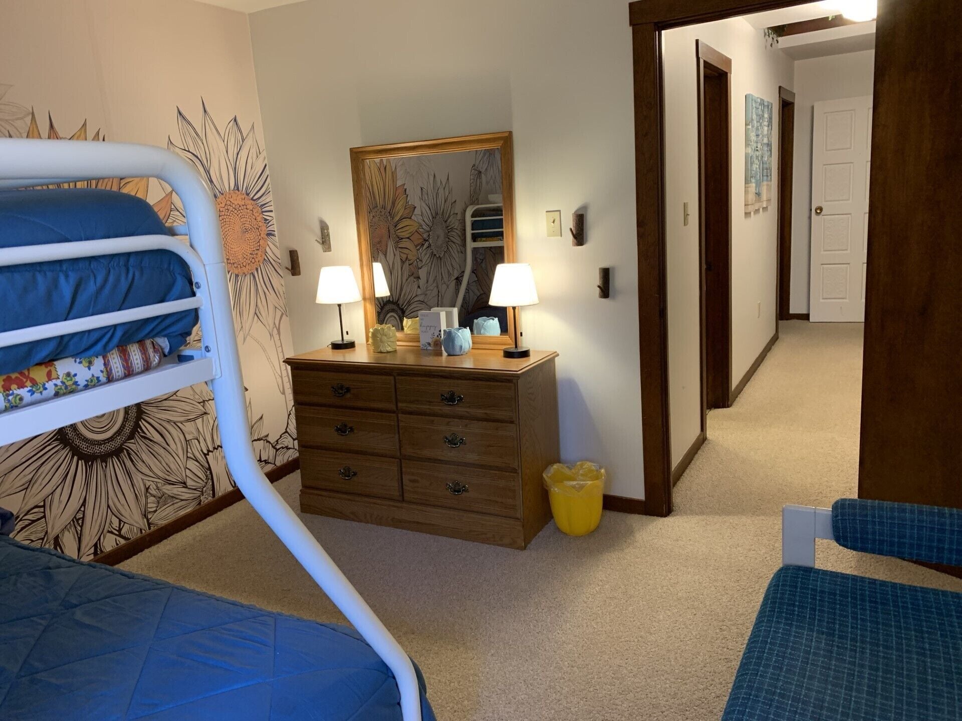 5 soverom, strykejern/-brett, wi-fi (inkludert) og sengetøy