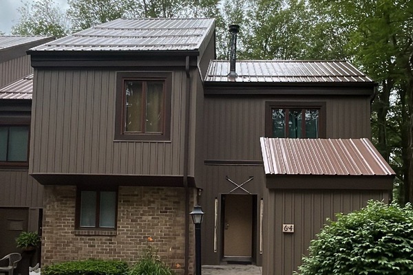 Exterior with new siding for 2023!