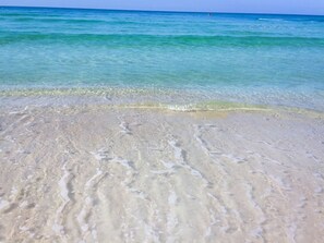 Na praia 