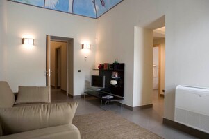 Familie suite | Woonruimte | Een flatscreentelevisie