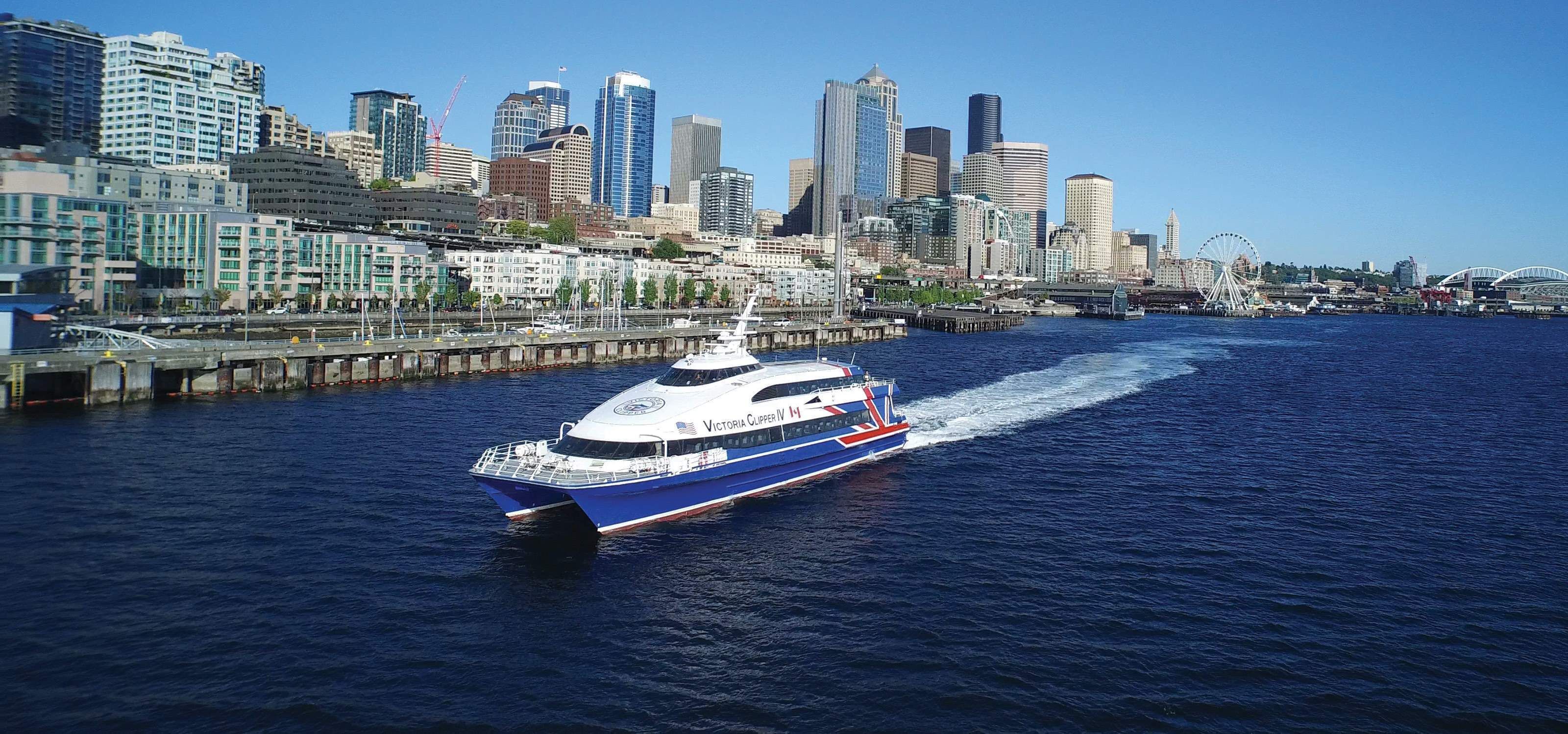 Take a day trip to Victoria Canada on Clipper's fast ferry.