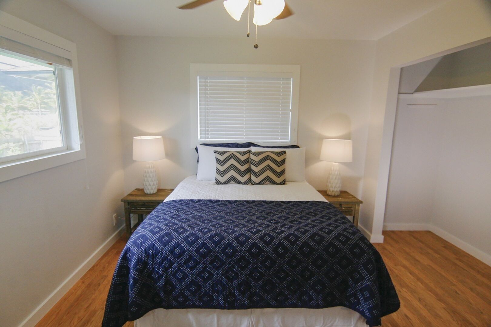 3 bedrooms, iron/ironing board, WiFi, bed sheets