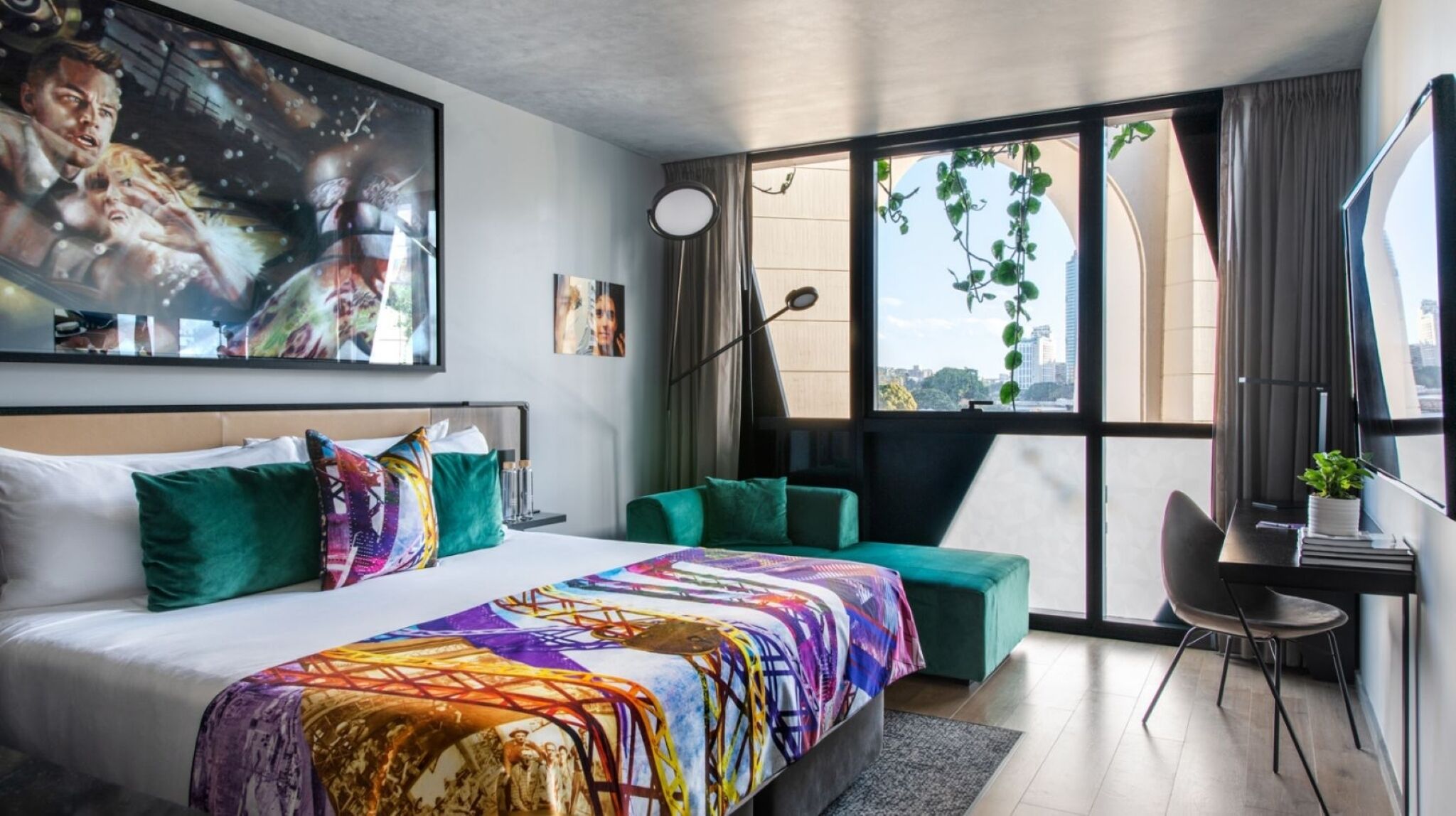 Premium bedding, minibar, in-room safe, desk
