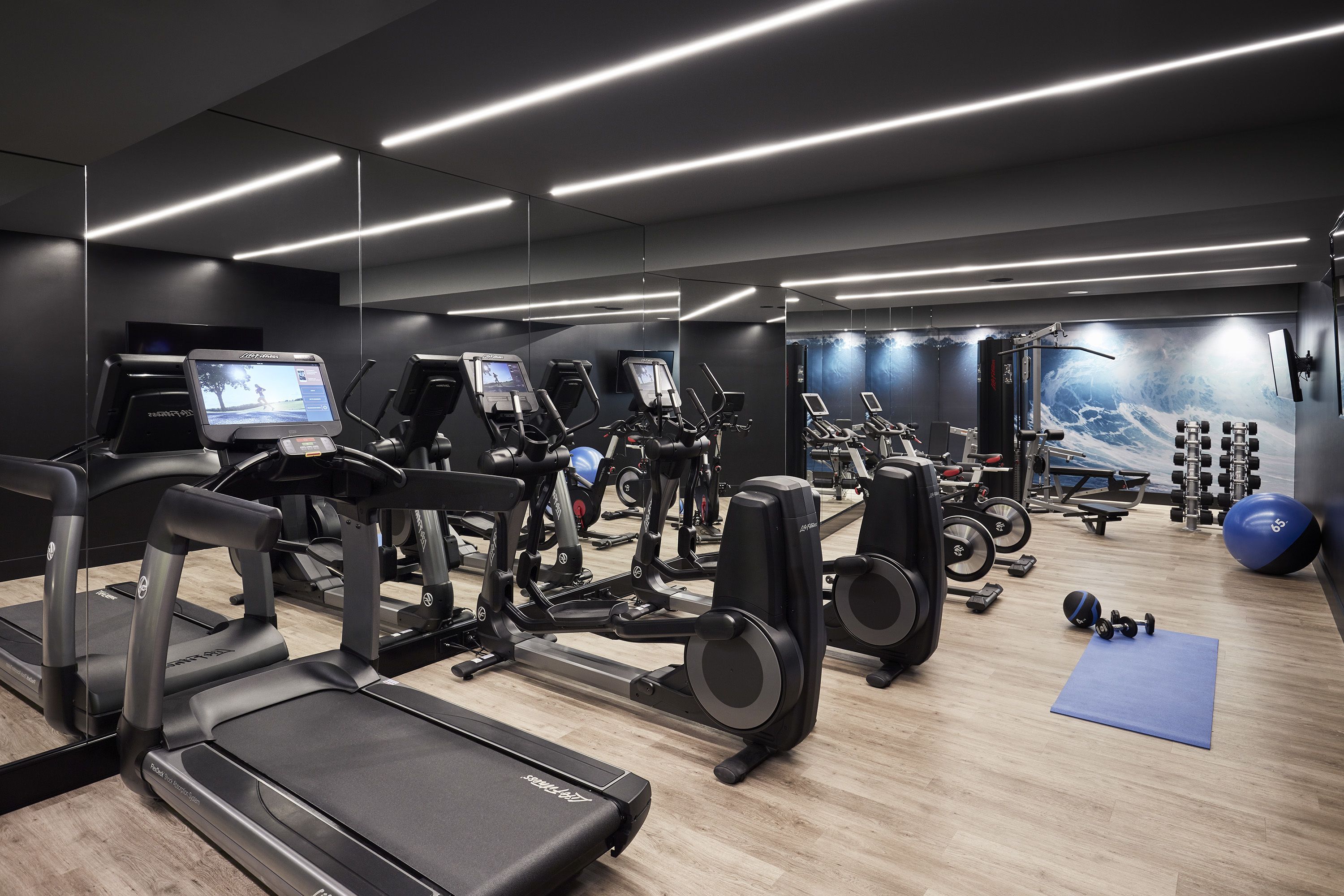 fitness facility