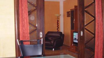 Classic Apartment, Accessible, City View | 1 bedroom, free minibar, desk, iron/ironing board