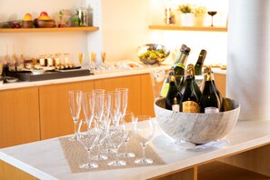 Gratis frukostbuffé varje dag 