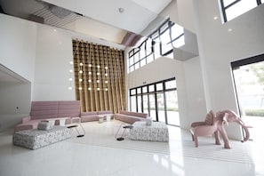 Sitzecke in der Lobby