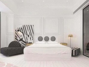 Ropa de cama de alta calidad, edredones de plumas, minibar y caja fuerte