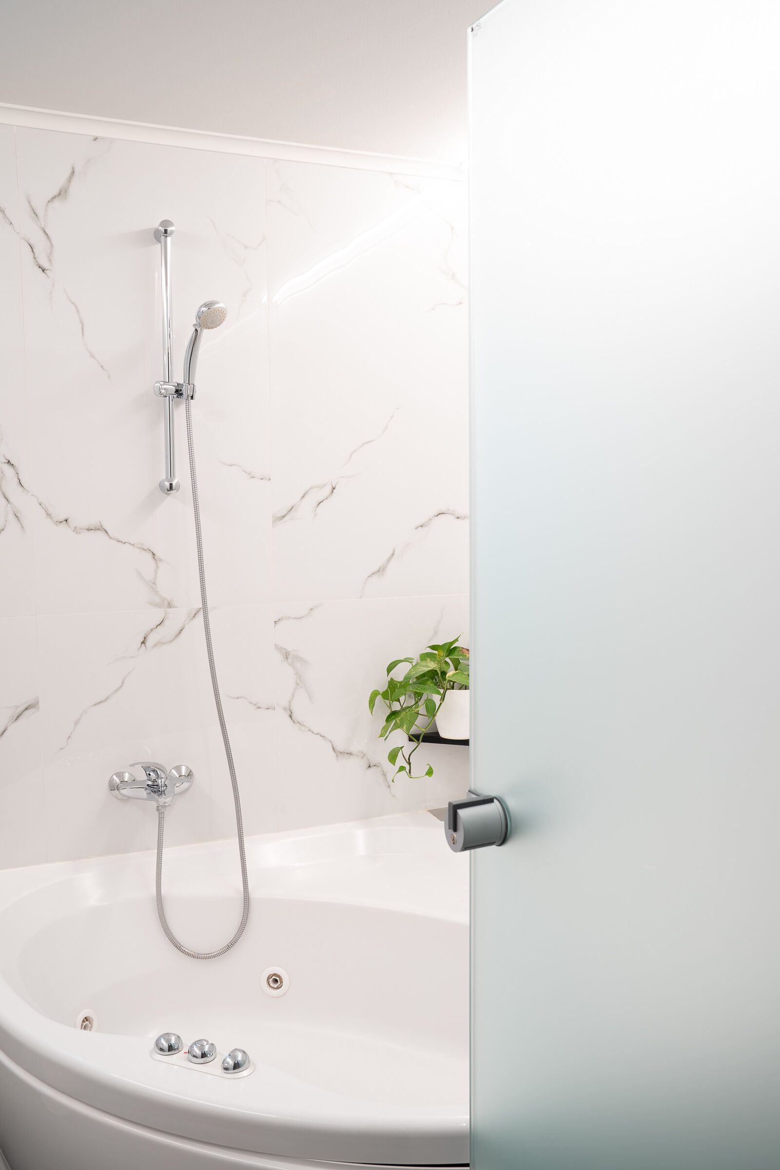 deluxe studio, city view | bathroom shower