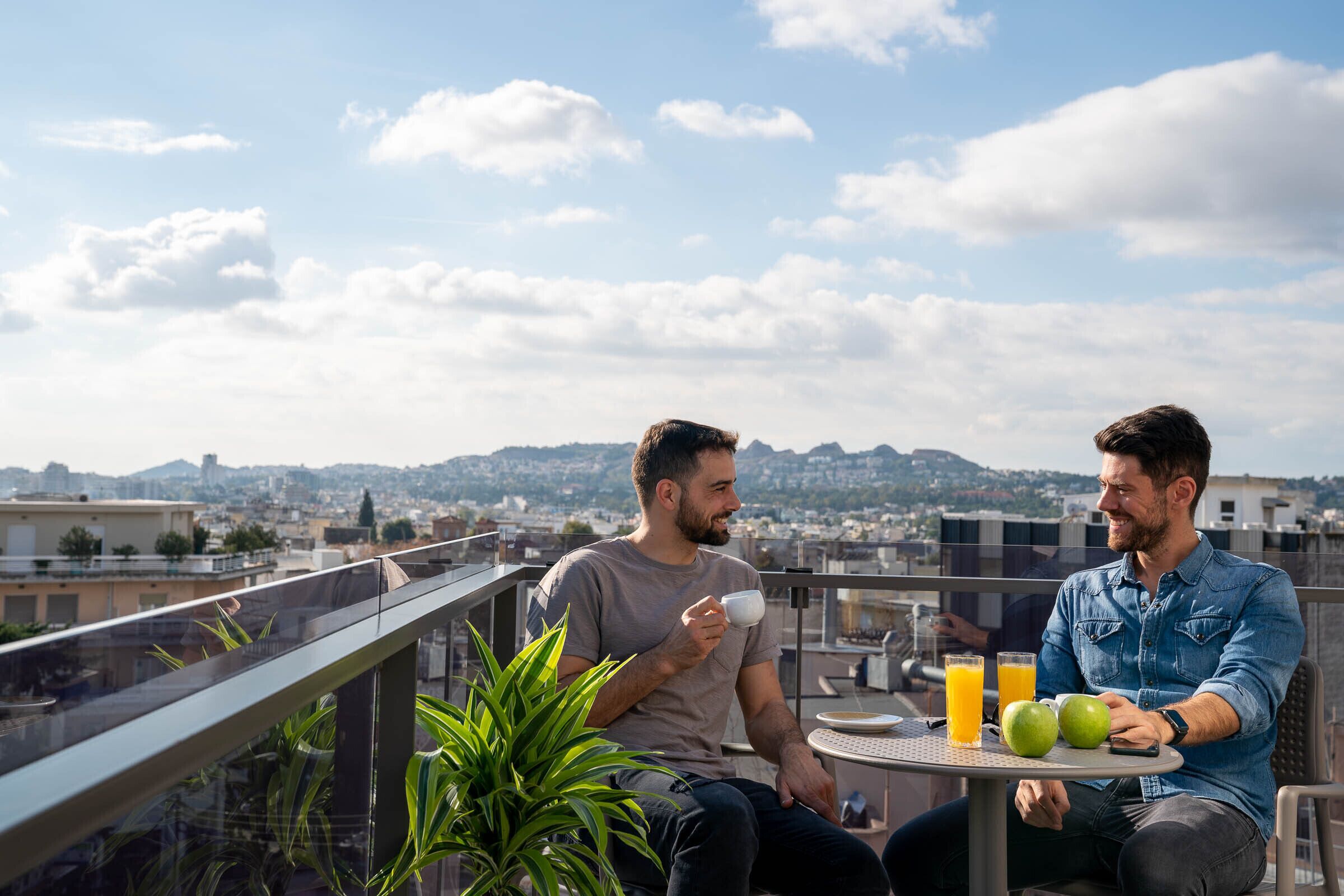 comfort suite, 1 king bed with sofa bed, city view | city view from property