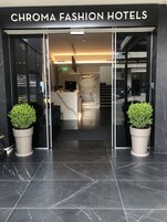 Entrada de la propiedad