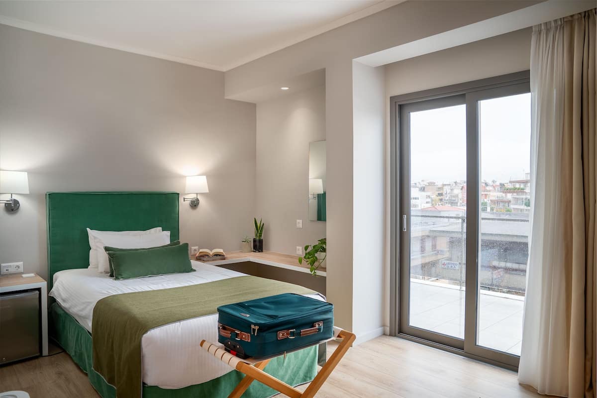 Chambre Simple Confort, 1 lit une place, vue ville